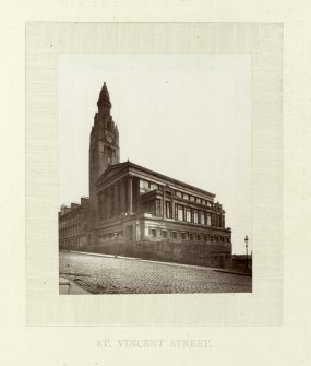 Photograph of St Vincent Street United Presbyterian Church, Glasgow.