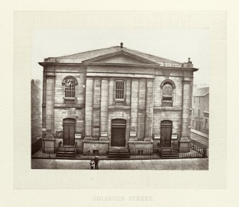 Photograph of Eglinton Street United Presbyterian Church, Glasgow.