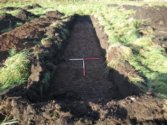 Archaeological evaluation, Trench 3 post-excavation, Site 9, Borders Railway Project