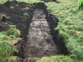 Archaeological evaluation, Trench 5 post-excavation, Site 9, Borders Railway Project