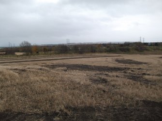 Archaeological evaluation, General shots of field showing backfilled trenches, Site 13, Borders Railway Project