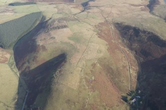 Oblique aerial view