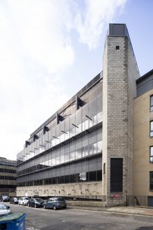 General view from north showing Nos 113-115 Dundas Street, Edinburgh.