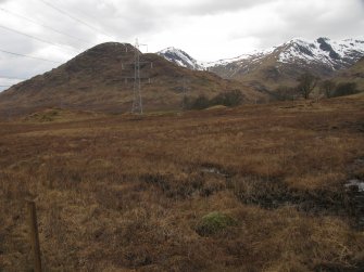 Field survey, YX24 general view, Replacement Overhead Line (YX route), Ben Cruachan Hydro Power Station to Dalmally Substation, Argyll and Bute