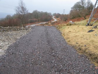 Field survey, YX13 track, Replacement Overhead Line (YX route), Ben Cruachan Hydro Power Station to Dalmally Substation, Argyll and Bute