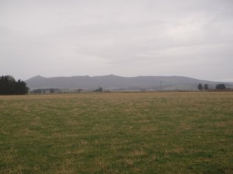 Cultural heritage assessment, General shot of peaks to S of Cat Cairn, Proposed wind farm at Hill of Rothmaise, Meikle Wartle, Inverurie, Aberdeenshire