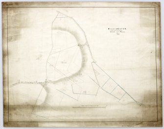 Plan of Williamston estate, including the farms of Pulwhite and Mosside.