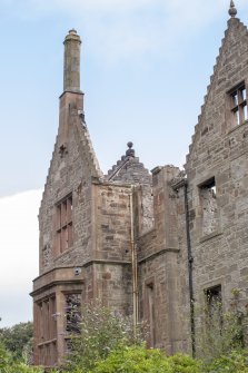 South west elevation. General view from south east. 