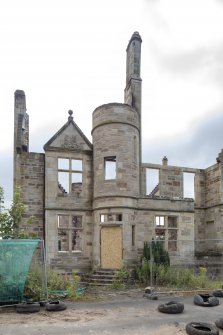 North west elevation. General view from north west. 