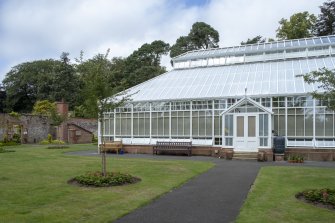 Greenhouse. General view from north west.  