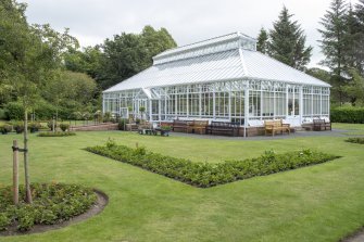 Greenhouse. General view from west. 