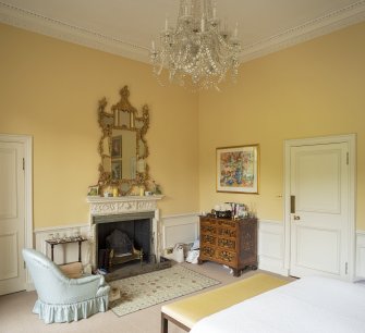 Interior view showing Master Bedroom on first floor, Brechin Castle.