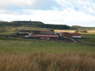 Cultural heritage assessment, General shot of Brownhill Farmstead, Proposed wind turbines at Brownhill Farm, Shotts, North Lanarkshire