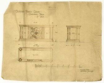 The client set of Sydney Mitchell's designs for rebuilding St Cuthbert's Parish Church, 1906-8