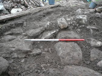 Trench 1 extended, emergence of outer, outer walls