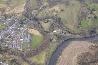 Oblique aerial view.