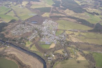 Oblique aerial view.