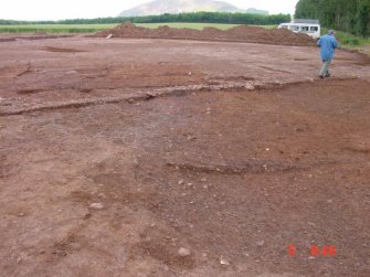 Excavation, Scoop F262 and general view, Whittingehame Tower, Traprain Law Environs project Phase 2, East Lothian