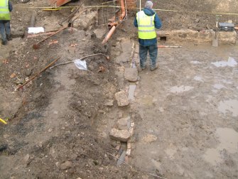 Archaeological excavation photograph, Barnton House, Barnton Avenue West, Edinburgh