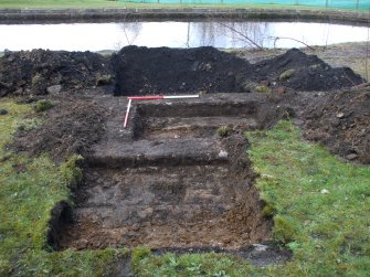 Watching brief, Trench 7, Post-excavation, Maryhill Locks, Forth and Clyde Canal, Glasgow