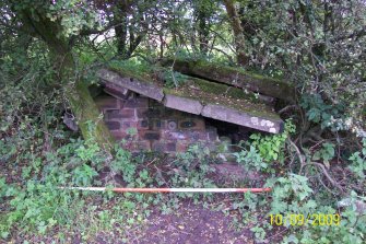 Archaeological evaluation, Structure E, General shot of Structure E, Stirling Road, Strathleven