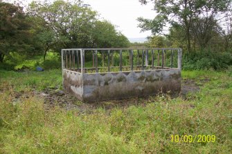 Archaeological evaluation, Structure F, General shot of Structure F, Stirling Road, Strathleven