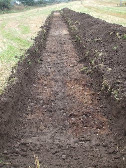 Archaeological evaluation, General trench view, East Beechwood Farm, Highland