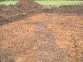 Archaeological evaluation, General view, East Beechwood Farm, Highland