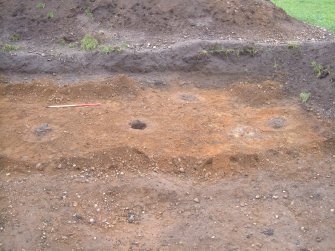 Archaeological evaluation, Partial round-house structure [6215], East Beechwood Farm, Highland