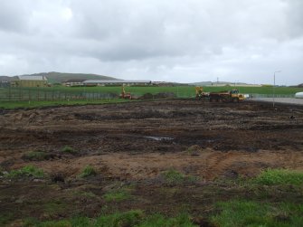 Watching brief, Working shot during bund removal, Area B, Machrihanish