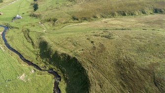 Oblique aerial view