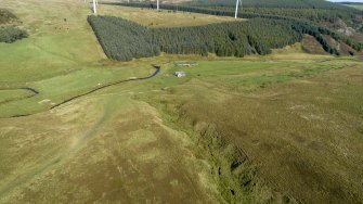 Oblique aerial view