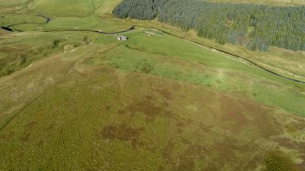 Oblique aerial view