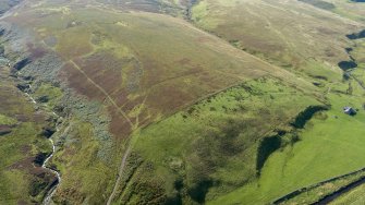 Oblique aerial view