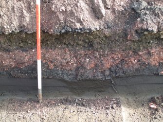 Archaeological evaluation, Post-excavation Profile of Trench 22, Former Forrest Furnishings, Thornybank Industrial Estate, Dalkeith