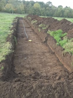 Archaeological evaluation, Post excavation trench 7, Townend Brae, Phase 2, Symington