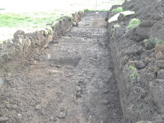 Archaeological evaluation, Post excavation trench 6, Townend Brae, Phase 2, Symington