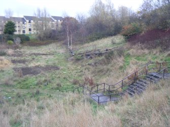 Evaluation Photograph, General. Panorama 1, facing SE, Harvester's Way, Wester Hailes