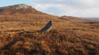 Standing stone, Maari. View from NW. 