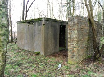 General view of WW2 building on NW side of aerodrome perimeter.