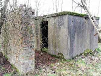 General view of WW2 building on NW side of aerodrome perimeter.