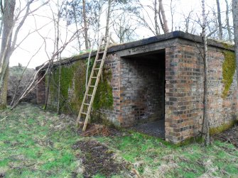 General view of WW2 building on NW side of aerodrome perimeter.