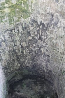 Historic building survey, Detail of roof to W passage, Limekilns, Harbour Road, Charlestown