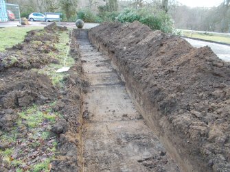 Archaeological evaluation, Post excavation of Trench 1, Birkwood House, Lesmahagow