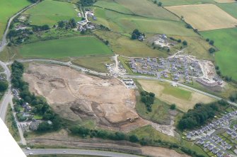 Aerial view of Culduthel development, Inverness, looking SW.