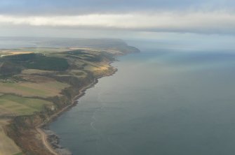 Aerial view looking NE along Black Isle coast towards Sutors.