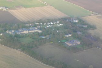 Aerial view of Dundee Liff Hospital, looking NE.