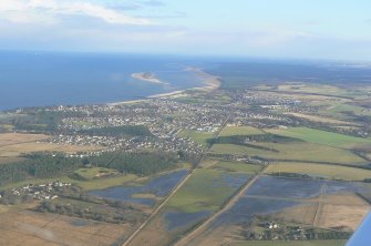 Aerial view of Nairn, looking NE.