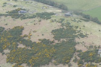 Aerial view of Gun emplacements, Coastal Battery, North Sutor, Cromarty, looking WNW.