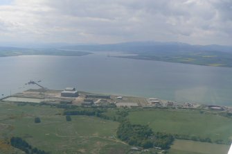 General oblique aerial view of the Cromarty Firth from the North Sutor, looking SW.